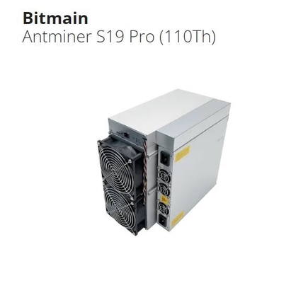 Asic Bitcoin Mining Machine Bitmain Antminer S19 / S19pro / S19J Pro 110t 104t 100t 96t 95t