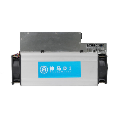 D1 48th MicroBT Whatsminer DCR Miner 2200W 16nm Asic Miner 12V