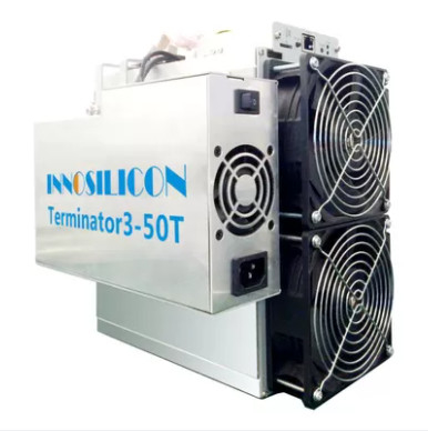 BTC Miner Innosilicon T3 50TH/S 3100W Innosilicon Bitcoin Miner SHA-256 Algorithm