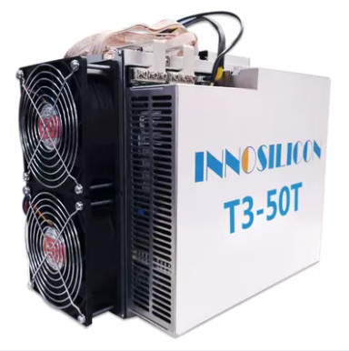 BTC Miner Innosilicon T3 50TH/S 3100W Innosilicon Bitcoin Miner SHA-256 Algorithm