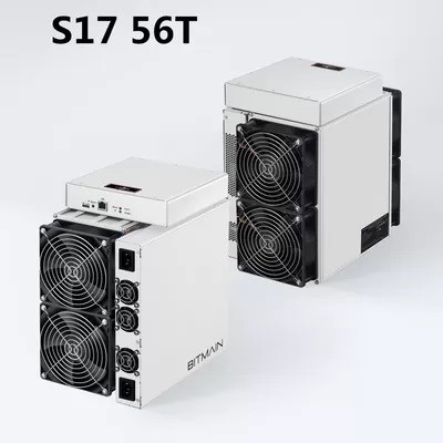 BTC Miner Antminer S17 Pro 56Th 2212W Used Miner SHA-256 BTC Mining Machine